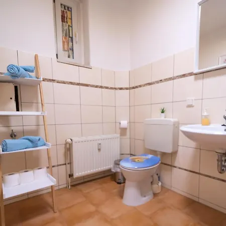 公寓 Blue Chili 18 Zentrales City-apartment Am Hasselbachplatz, 4 Personen 马格德堡