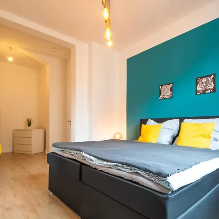 公寓 Blue Chili 18 Zentrales City-apartment Am Hasselbachplatz, 4 Personen