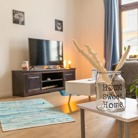 Blue Chili 18 Zentrales City-apartment Am Hasselbachplatz, 4 Personen 公寓