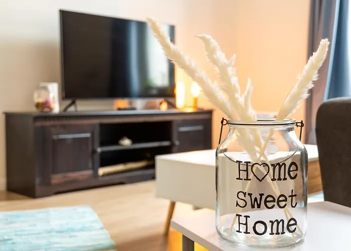 Appartement Blue Chili 18 Zentrales City-apartment Am Hasselbachplatz, 4 Personen