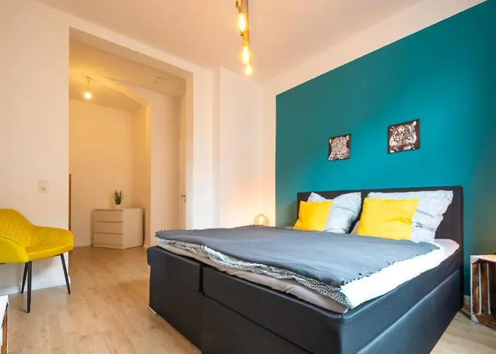 Appartement Blue Chili 18 Zentrales City-apartment Am Hasselbachplatz, 4 Personen