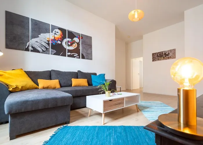 Blue Chili 18 Zentrales City-apartment Am Hasselbachplatz, 4 Personen * Maagdenburg